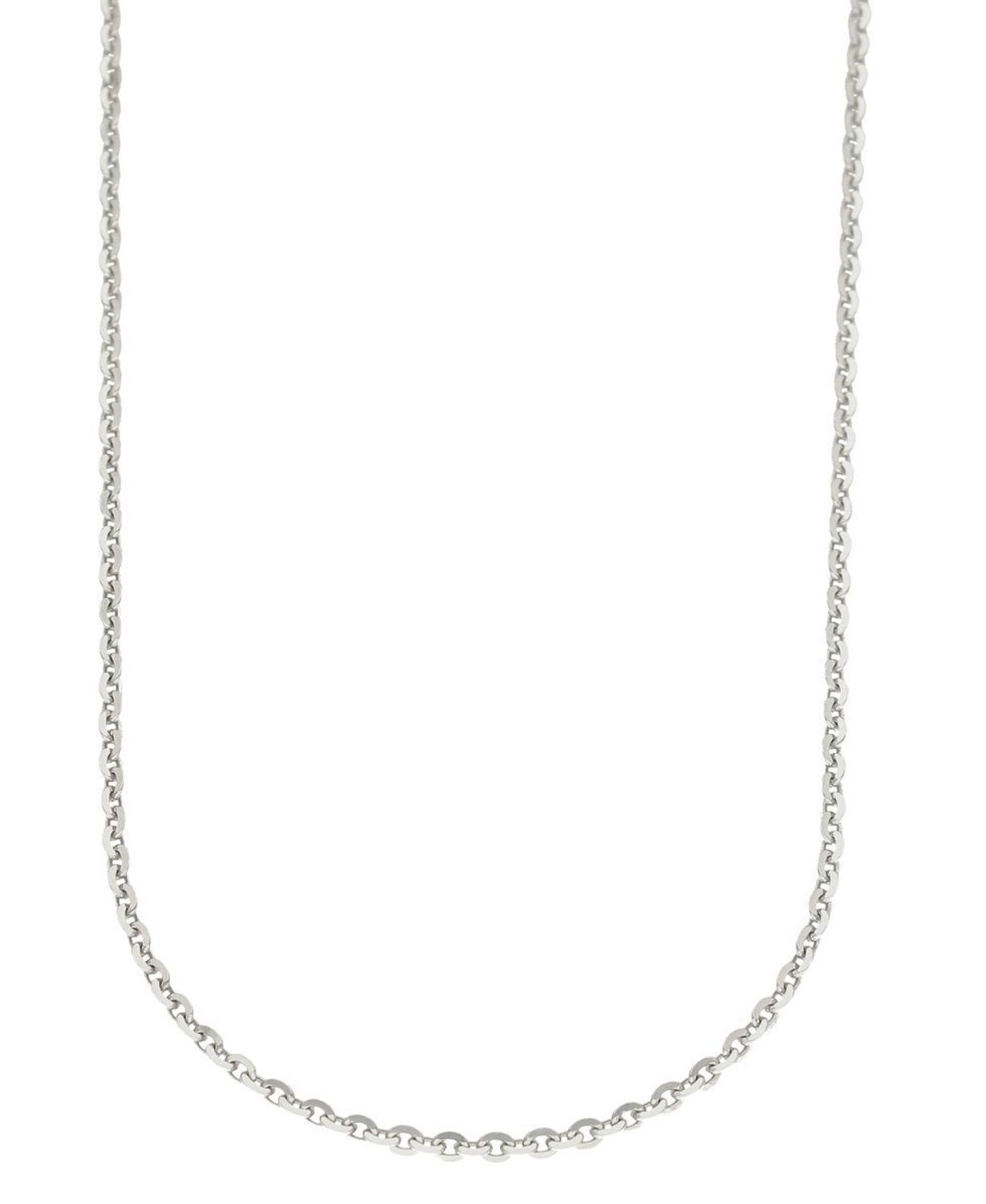 Srebrny łańcuszek 925 ankier 2 mm rodowany DIA-LAN-729338R-60-925 2mm. Srebrny łańcuszek najwyższej próby srebra 925. Łańcuszek srebrny rodowany o splocie ankier idealny na prezent. Łańcuszek srebrny o wadze 3,20 gram i szerokości 2  (1).jpg